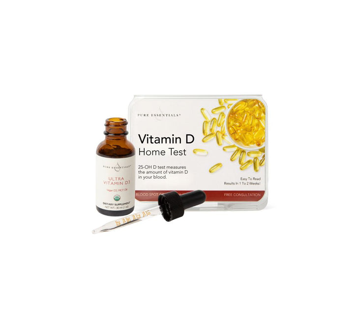 Ultra Vitamin D3 + Vitamin D Home Test Bundle