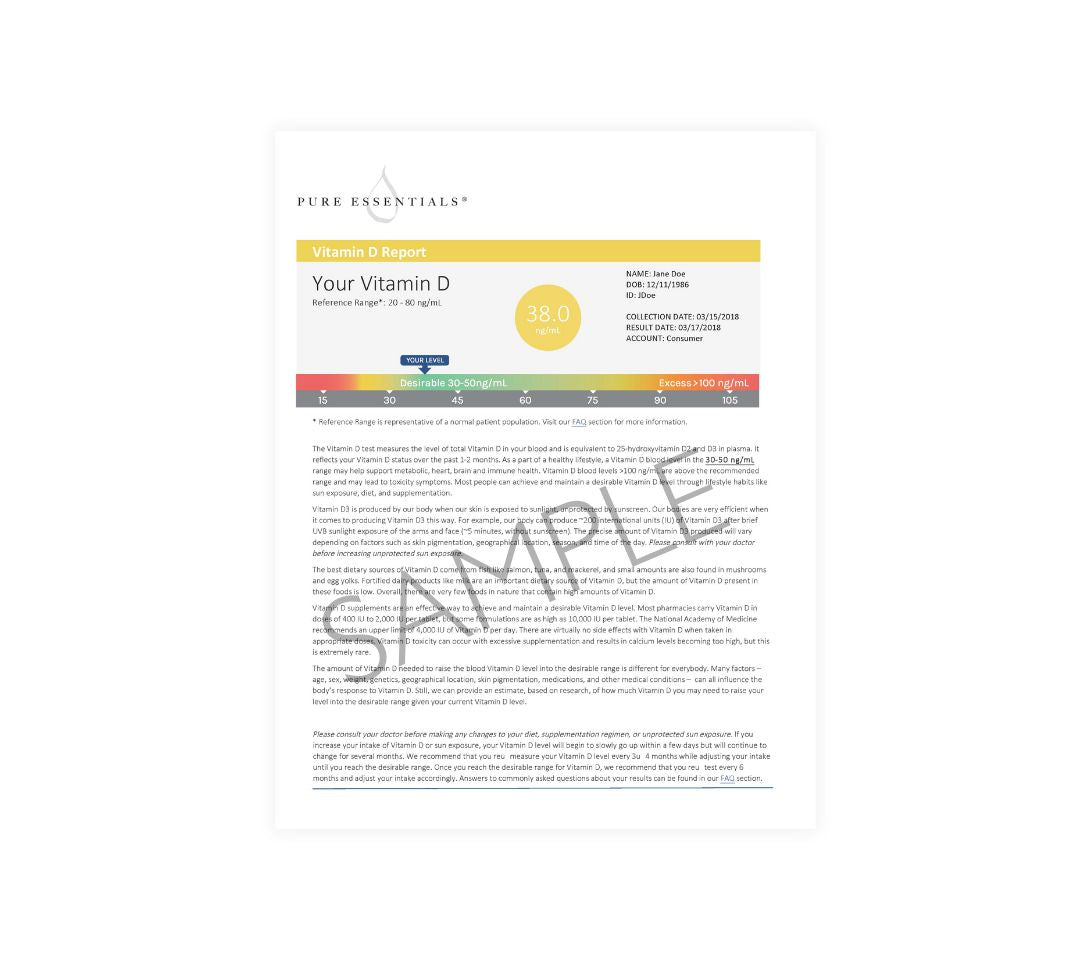 Ultra Vitamin D3 + Vitamin D Home Test Bundle