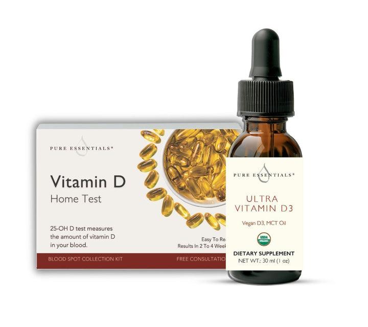 Ultra Vitamin D3 + Vitamin D Home Test Bundle