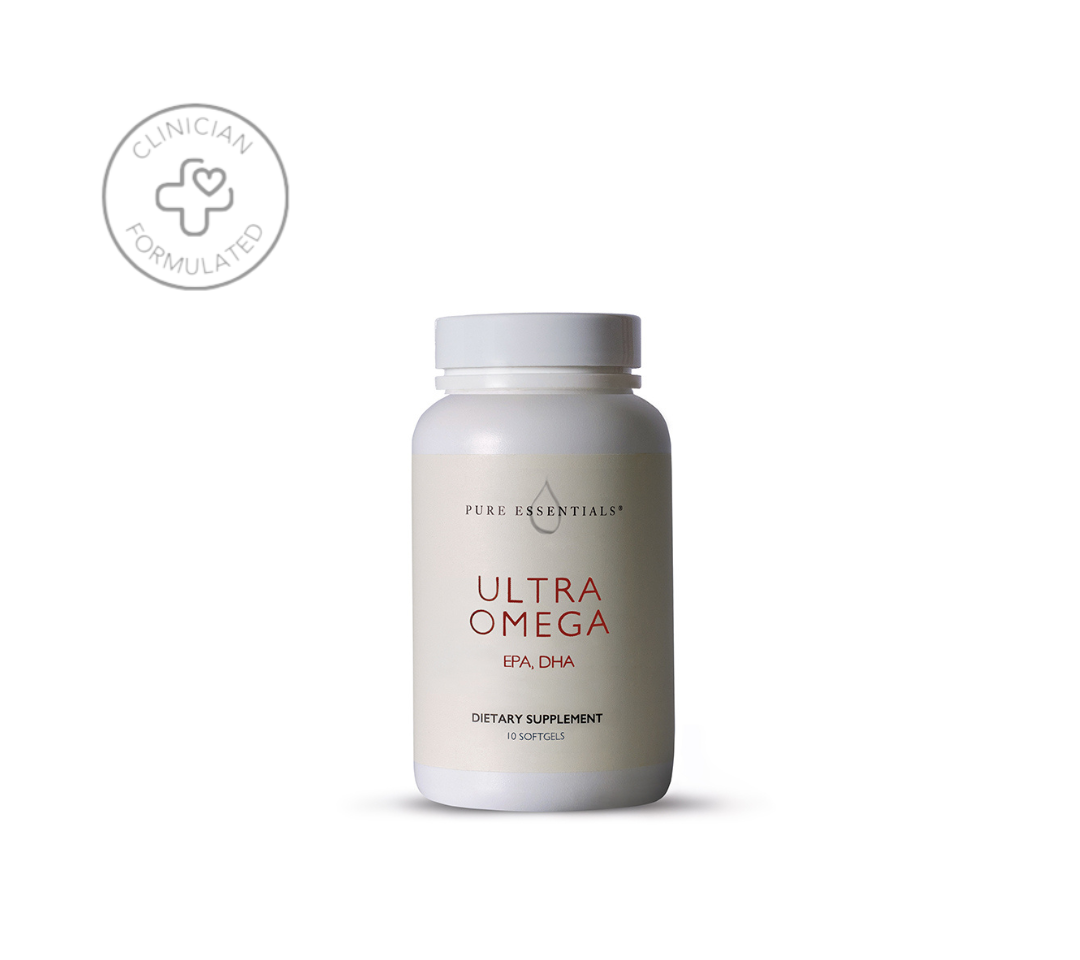 Ultra Omega Travel Size EPA/DHA Fish Oil Pure Essentials® Pure